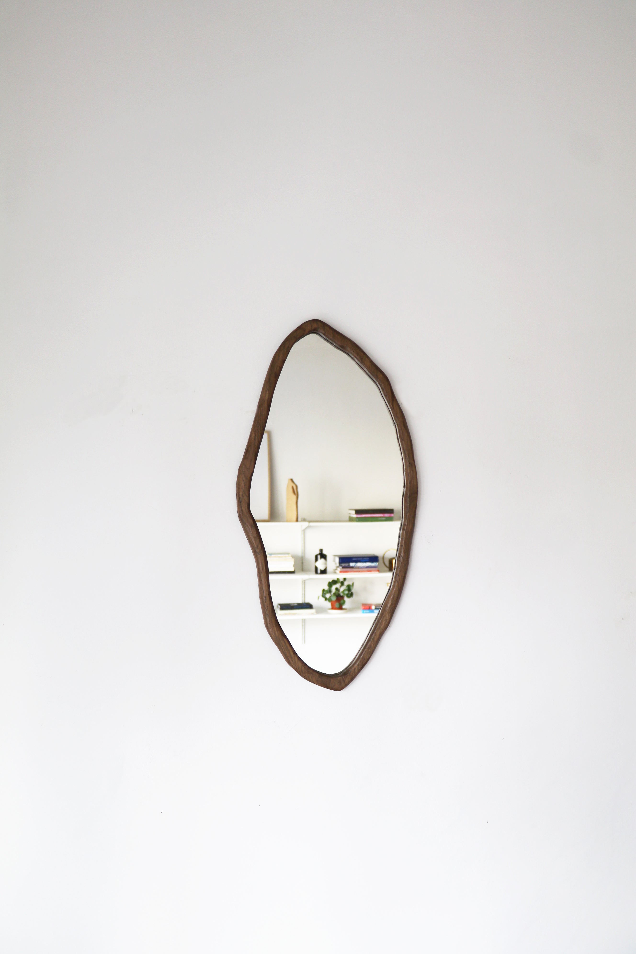 Miroirs Rencontre - Large - Chêne foncé