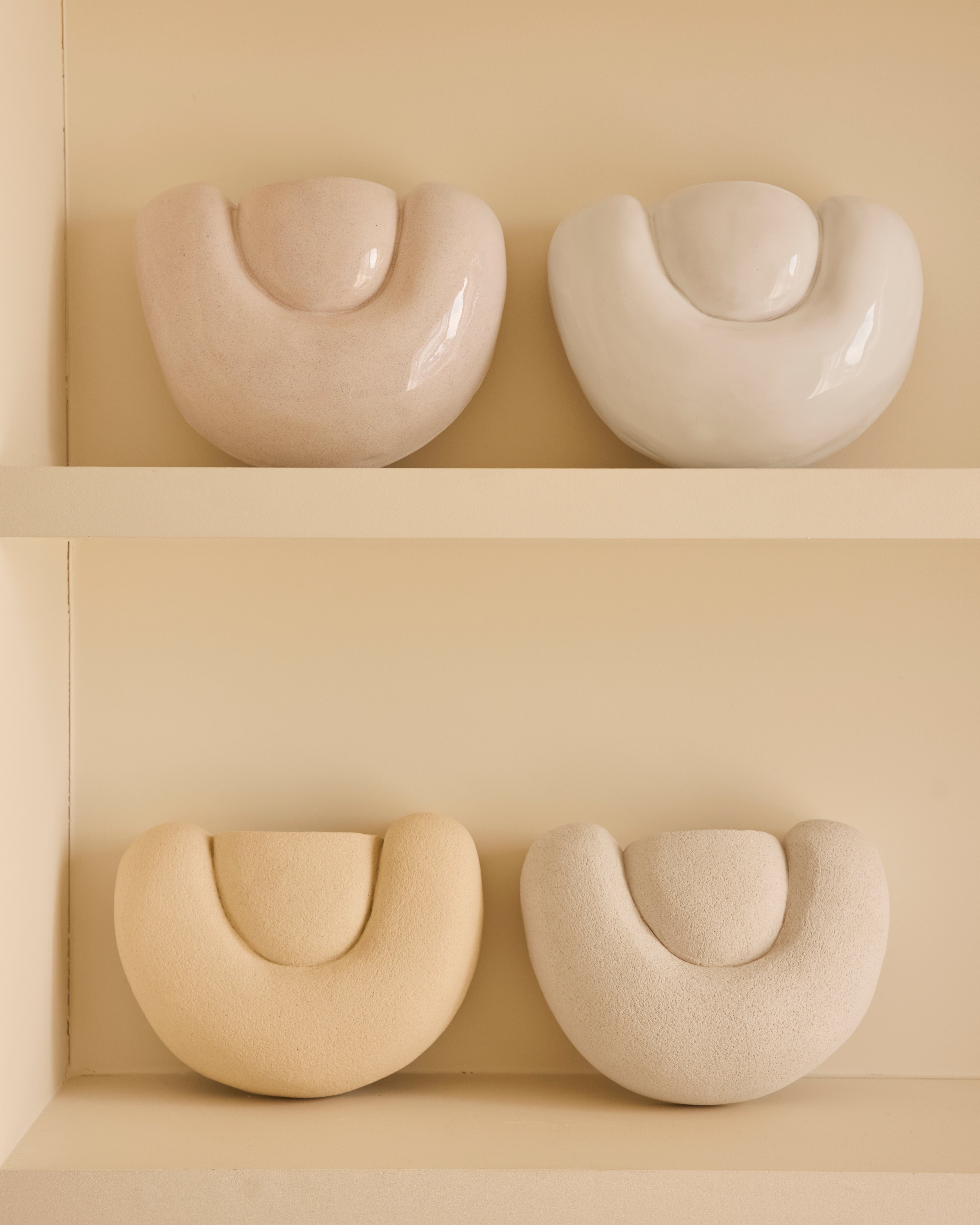 Applique Aurore 01  Ivoire
