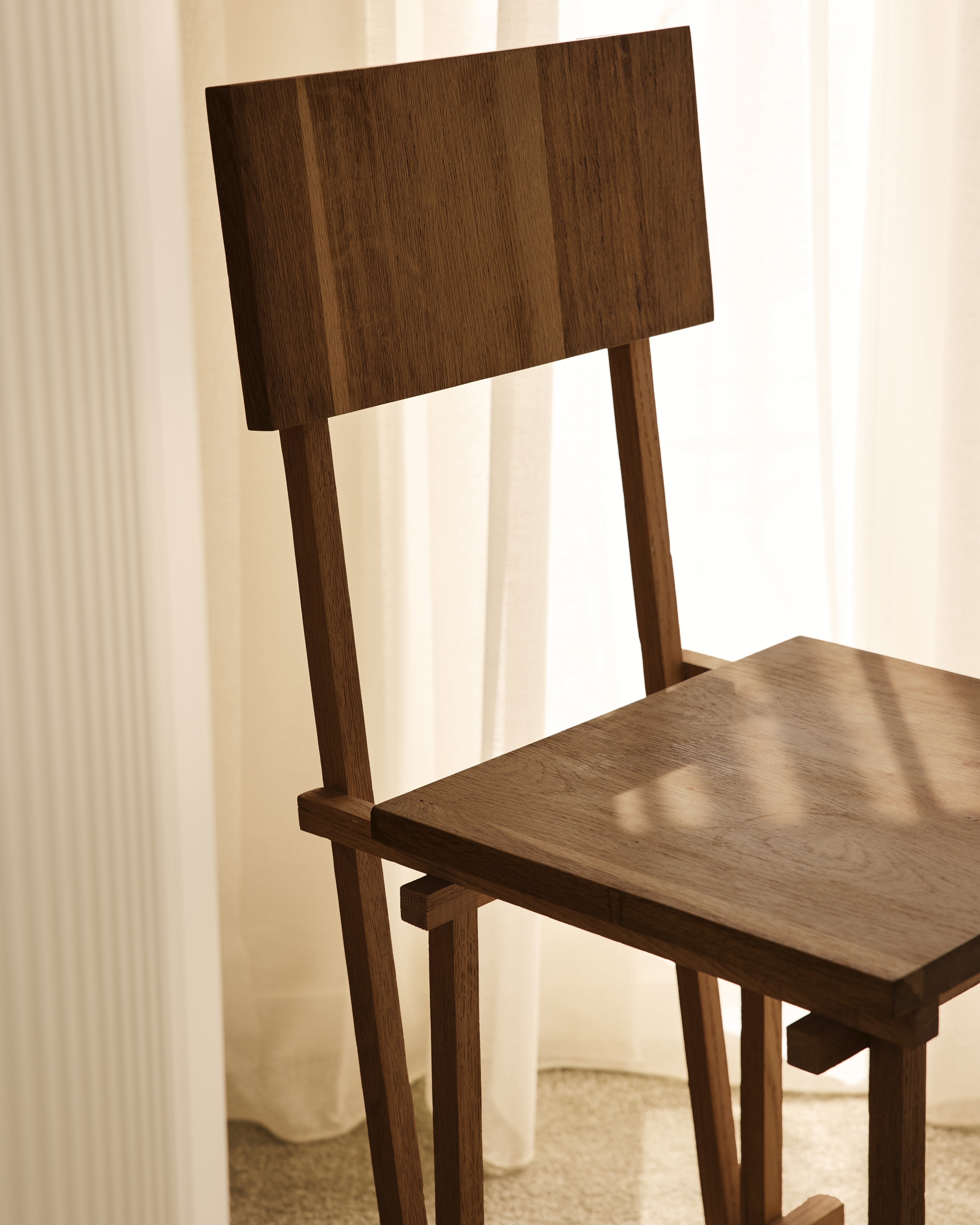 Chaise Arles - chêne naturel