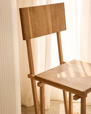 Chaise Arles - chêne naturel