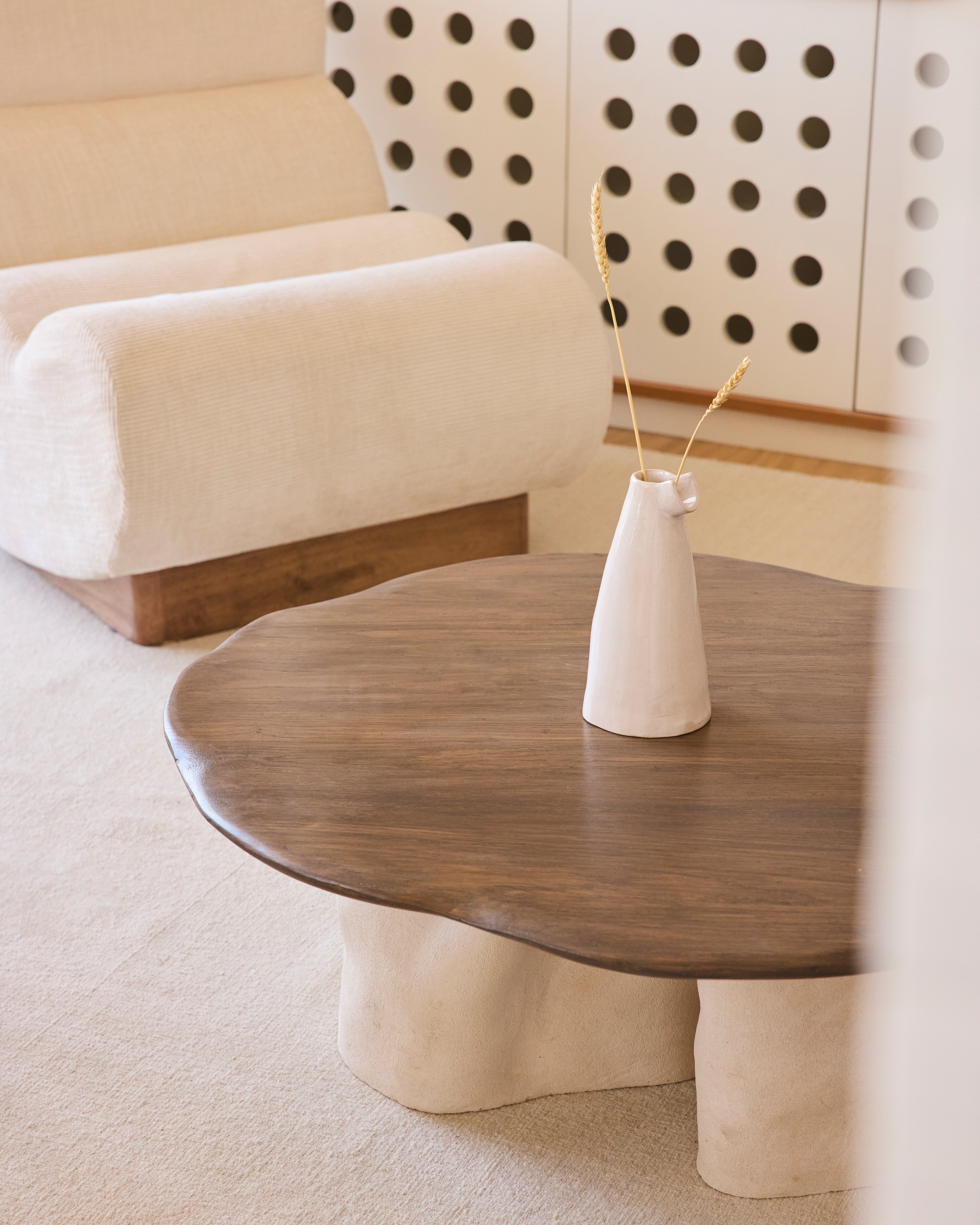 Table basse Nü - chêne foncé