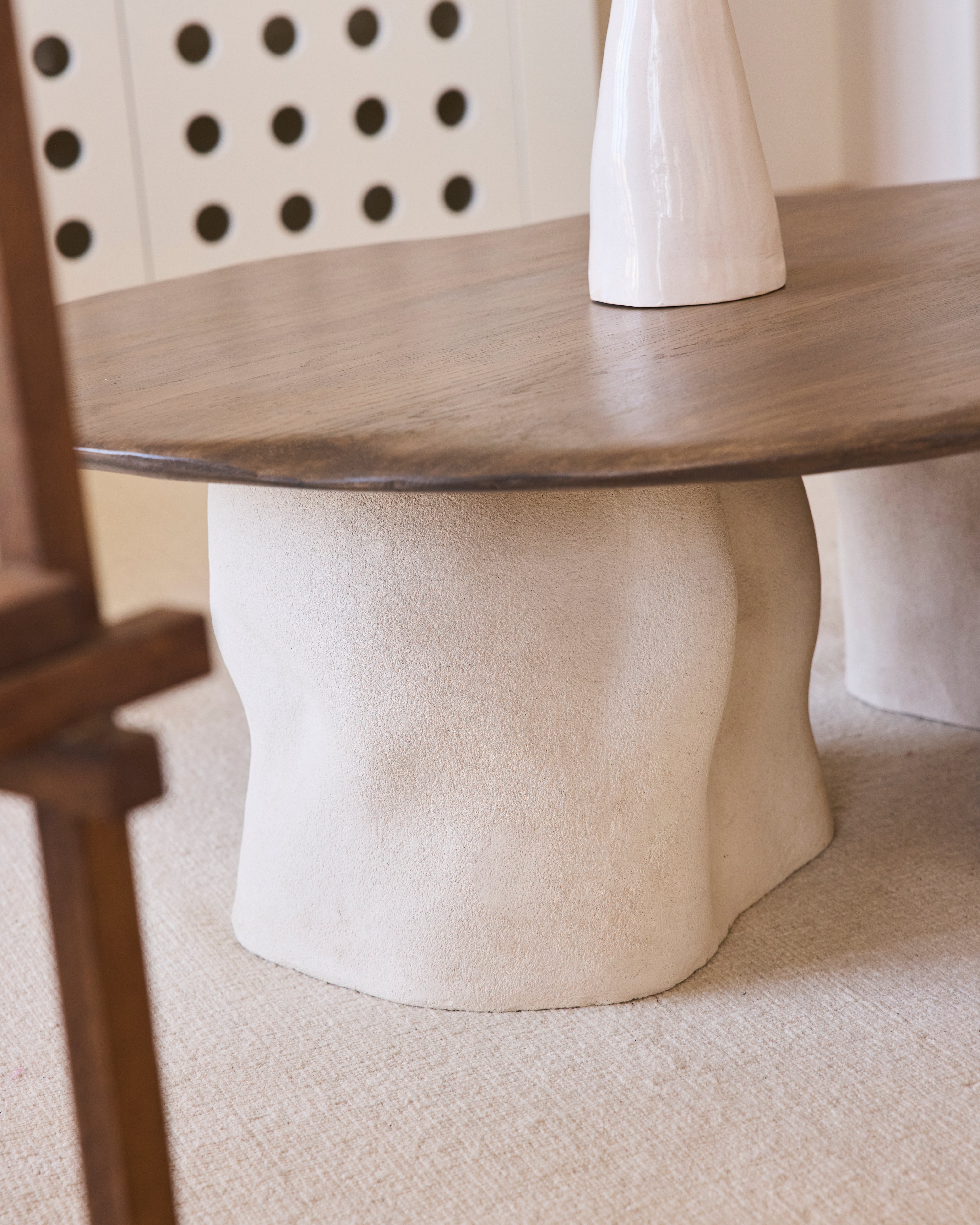 Table basse Nü - chêne foncé
