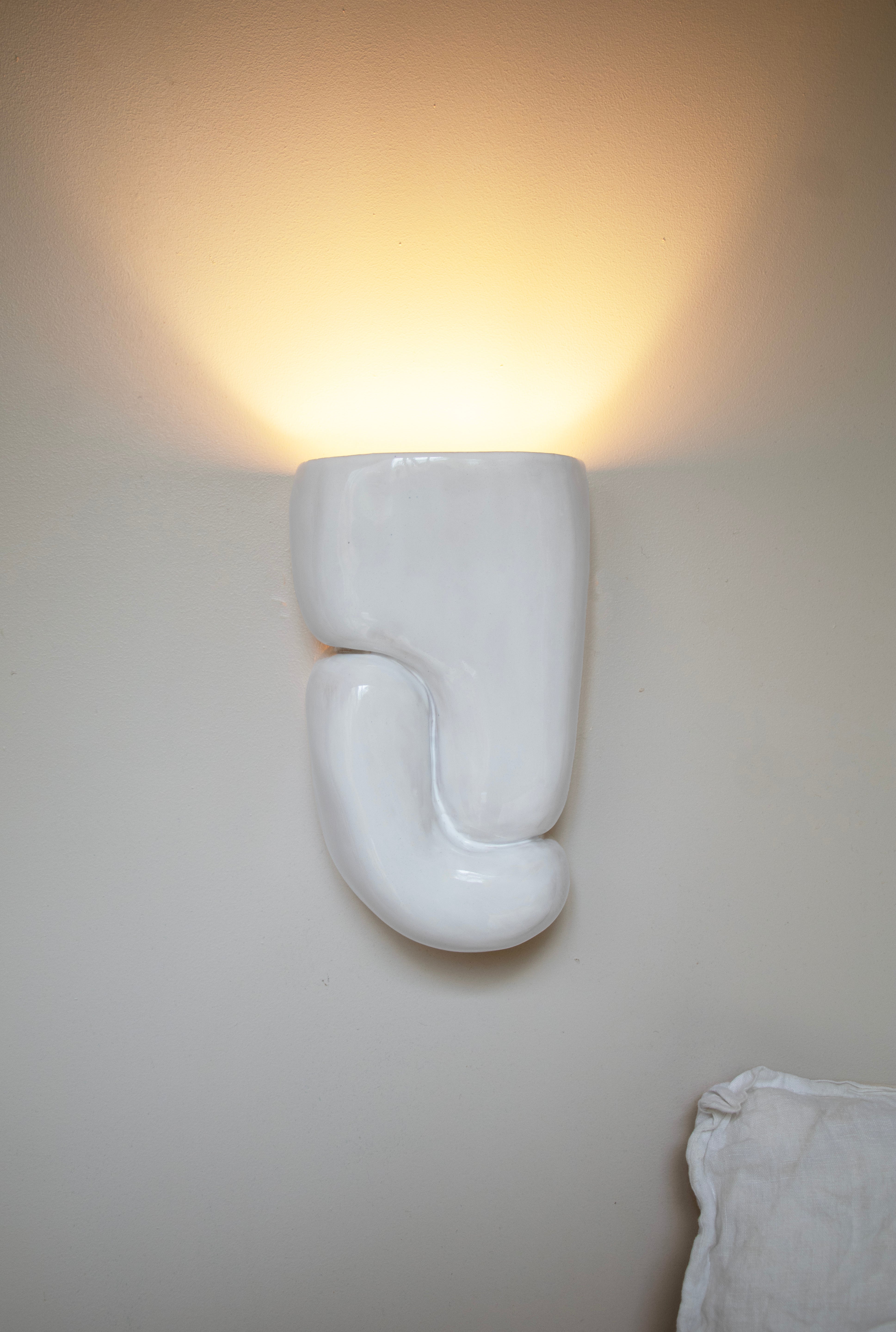 Applique Bird 01 - Blanc Brillant