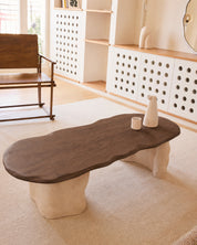 Table basse Noa -  chêne foncé